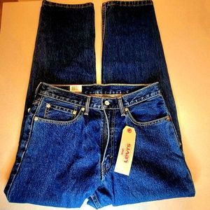 Levi's 550 Men's Relaxed Fit Jeans -33 X 32   Straight Leg NWT